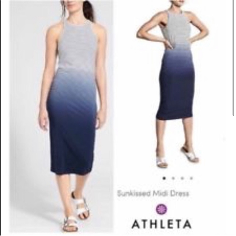 Athleta Sunkissed Midi Dress